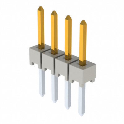 HTSW-104-08-S-S by Samtec Inc. - CONNECTOR HEADER VERT 4POS 2.54MM