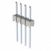 HTSW-104-09-T-S by Samtec Inc. - CONNECTOR HEADER VERT 4POS 2.54MM