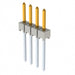 HTSW-104-09-F-S by Samtec Inc. - CONNECTOR HEADER VERT 4POS 2.54MM