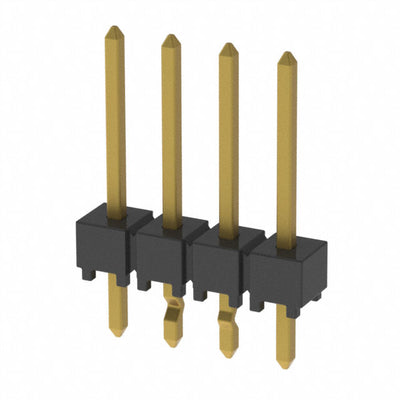 HTSW-104-14-G-S-LL by Samtec Inc. - CONNECTOR HEADER VERT 4POS 2.54MM