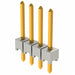 HTSW-104-14-H-S by Samtec Inc. - CONNECTOR HEADER VERT 4POS 2.54MM
