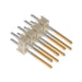 HTSW-104-14-L-D by Samtec Inc. - CONNECTOR HEADER VERT 8POS 2.54MM