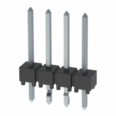 HTSW-104-14-T-S-LL by Samtec Inc. - CONNECTOR HEADER VERT 4POS 2.54MM