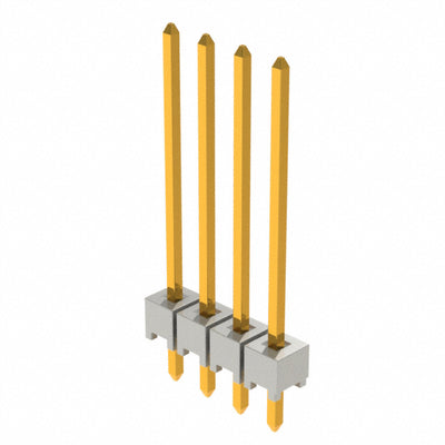 HTSW-104-20-G-S by Samtec Inc. - CONNECTOR HEADER VERT 4POS 2.54MM