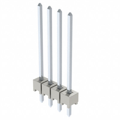 HTSW-104-20-T-S by Samtec Inc. - CONNECTOR HEADER VERT 4POS 2.54MM