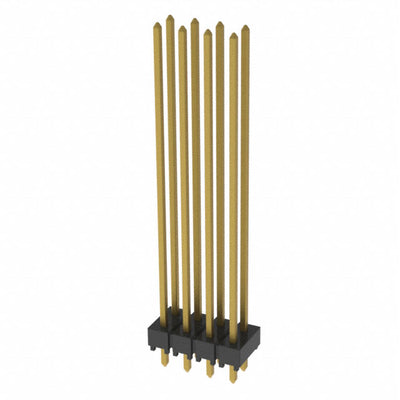 HTSW-104-21-G-D by Samtec Inc. - CONNECTOR HEADER VERT 8POS 2.54MM
