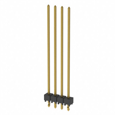 HTSW-104-21-G-S-LL by Samtec Inc. - CONNECTOR HEADER VERT 4POS 2.54MM