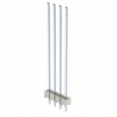 HTSW-104-21-TM-S by Samtec Inc. - CONNECTOR HEADER VERT 4POS 2.54MM