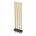 HTSW-104-21-S-S-LL by Samtec Inc. - CONNECTOR HEADER VERT 4POS 2.54MM