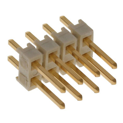 HTSW-104-23-G-D by Samtec Inc. - CONNECTOR HEADER VERT 8POS 2.54MM