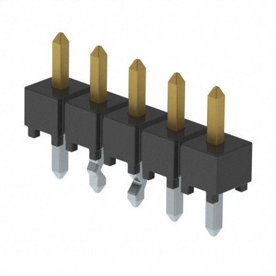 HTSW-105-06-F-S-LL by Samtec Inc. - CONNECTOR HEADER VERT 5POS 2.54MM