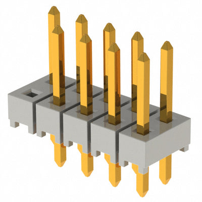 HTSW-105-07-G-D-010 by Samtec Inc. - CONNECTOR HEADER VERT 10POS 2.54MM