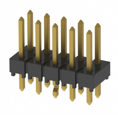 HTSW-105-07-G-D-LL by Samtec Inc. - CONNECTOR HEADER VERT 10POS 2.54MM