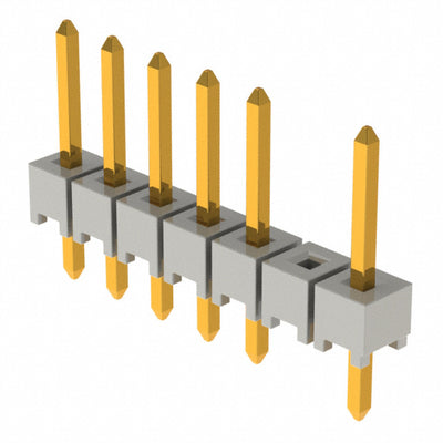 HTSW-105-07-G-S-002 by Samtec Inc. - CONNECTOR HEADER VERT 5POS 2.54MM