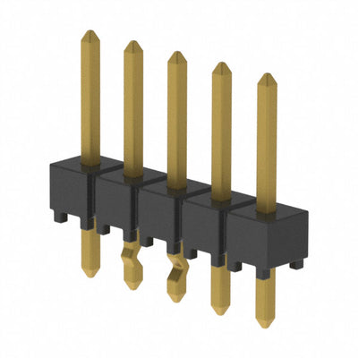 HTSW-105-07-G-S-LL by Samtec Inc. - CONNECTOR HEADER VERT 5POS 2.54MM
