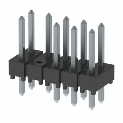 HTSW-105-07-T-D-008 by Samtec Inc. - CONNECTOR HEADER VERT 10POS 2.54MM