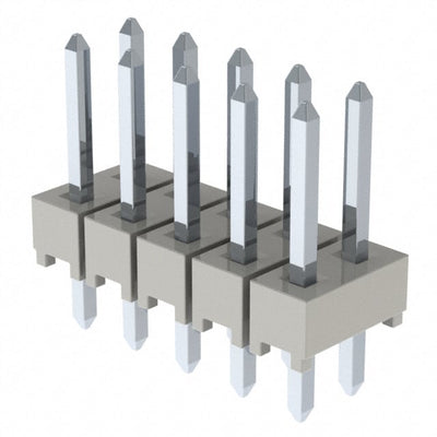 HTSW-105-07-T-D by Samtec Inc. - CONNECTOR HEADER VERT 10POS 2.54MM
