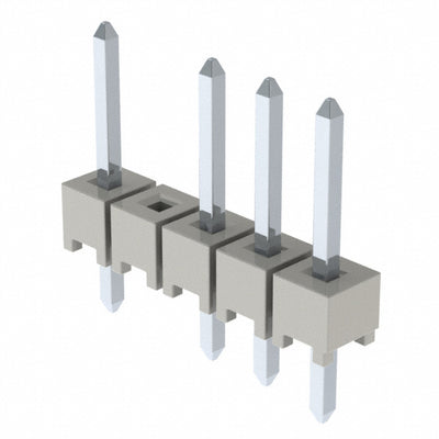 HTSW-105-07-T-S-004 by Samtec Inc. - CONNECTOR HEADER VERT 5POS 2.54MM