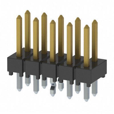 HTSW-105-07-L-D-LL by Samtec Inc. - CONNECTOR HEADER VERT 10POS 2.54MM