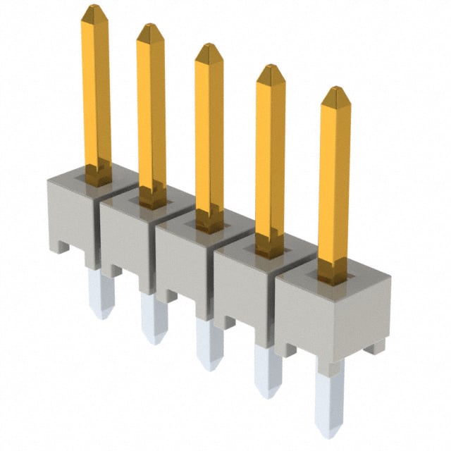 HTSW-105-07-F-S by Samtec Inc. - CONNECTOR HEADER VERT 5POS 2.54MM