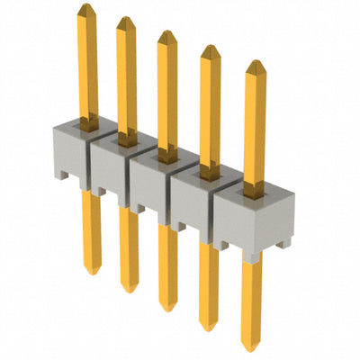 HTSW-105-08-H-S by Samtec Inc. - CONNECTOR HEADER VERT 5POS 2.54MM
