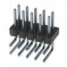 HTSW-105-08-T-D-LA by Samtec Inc. - CONNECTOR HEADER VERT 10POS 2.54MM