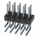 HTSW-105-08-TM-D-RA by Samtec Inc. - CONNECTOR HEADER R/A 10POS 2.54MM