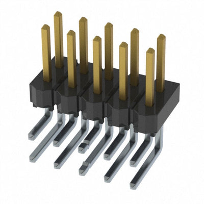 HTSW-105-08-F-D-LA by Samtec Inc. - CONNECTOR HEADER VERT 10POS 2.54MM