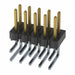 HTSW-105-08-F-D-RA by Samtec Inc. - CONNECTOR HEADER R/A 10POS 2.54MM