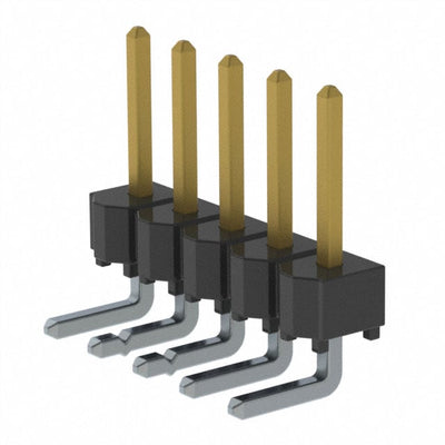 HTSW-105-08-S-S-LA by Samtec Inc. - CONNECTOR HEADER VERT 5POS 2.54MM