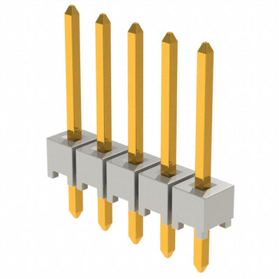 HTSW-105-14-G-S by Samtec Inc. - CONNECTOR HEADER VERT 5POS 2.54MM