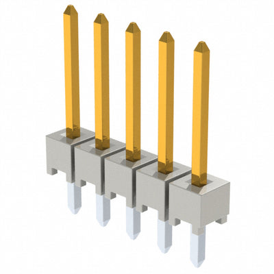 HTSW-105-14-FM-S by Samtec Inc. - CONNECTOR HEADER VERT 5POS 2.54MM