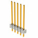 HTSW-105-20-G-S by Samtec Inc. - CONNECTOR HEADER VERT 5POS 2.54MM