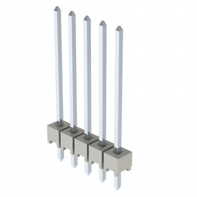HTSW-105-20-T-S by Samtec Inc. - CONNECTOR HEADER VERT 5POS 2.54MM