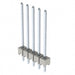 HTSW-105-20-T-S by Samtec Inc. - CONNECTOR HEADER VERT 5POS 2.54MM