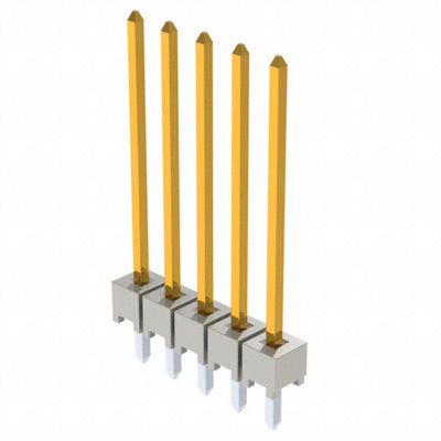 HTSW-105-20-F-S by Samtec Inc. - CONNECTOR HEADER VERT 5POS 2.54MM