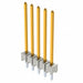 HTSW-105-20-F-S by Samtec Inc. - CONNECTOR HEADER VERT 5POS 2.54MM
