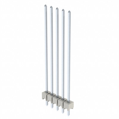 HTSW-105-21-T-S by Samtec Inc. - CONNECTOR HEADER VERT 5POS 2.54MM