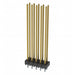 HTSW-105-21-F-D by Samtec Inc. - CONNECTOR HEADER VERT 10POS 2.54MM