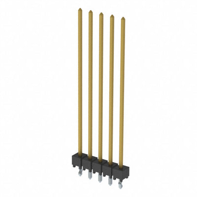 HTSW-105-21-S-S-LL by Samtec Inc. - CONNECTOR HEADER VERT 5POS 2.54MM