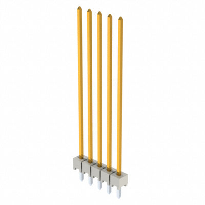HTSW-105-21-L-S by Samtec Inc. - CONNECTOR HEADER VERT 5POS 2.54MM