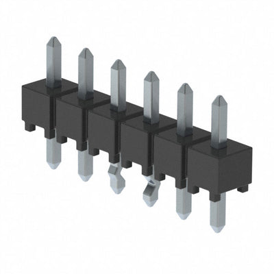 HTSW-106-06-T-S-LL by Samtec Inc. - CONNECTOR HEADER VERT 6POS 2.54MM