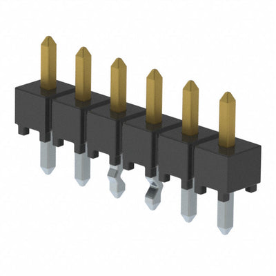 HTSW-106-06-S-S-LL by Samtec Inc. - CONNECTOR HEADER VERT 6POS 2.54MM