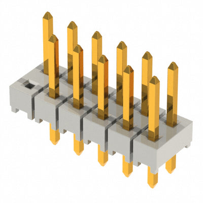 HTSW-106-07-G-D-012 by Samtec Inc. - CONNECTOR HEADER VERT 12POS 2.54MM