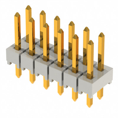 HTSW-106-07-H-D by Samtec Inc. - CONNECTOR HEADER VERT 12POS 2.54MM