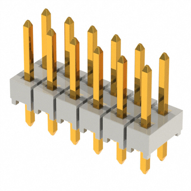 HTSW-106-07-H-D by Samtec Inc. - CONNECTOR HEADER VERT 12POS 2.54MM