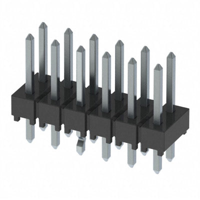 HTSW-106-07-TM-D-LL by Samtec Inc. - CONNECTOR HEADER VERT 12POS 2.54MM