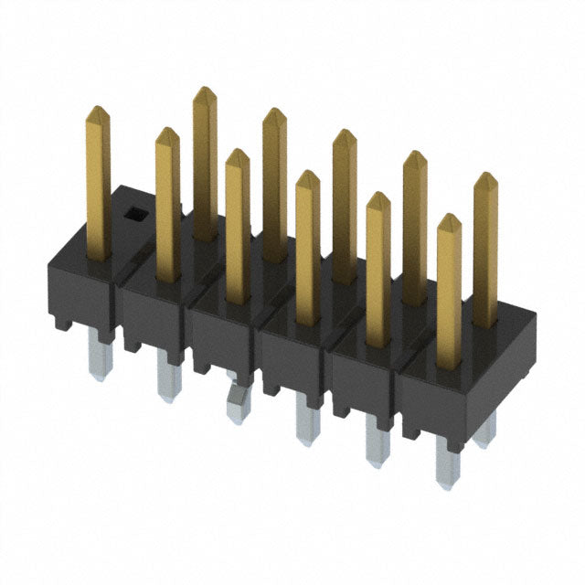 HTSW-106-07-S-D-LL-011 by Samtec Inc. - CONNECTOR HEADER VERT 12POS 2.54MM