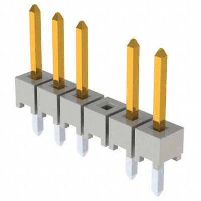 HTSW-106-07-L-S-003 by Samtec Inc. - CONNECTOR HEADER VERT 6POS 2.54MM