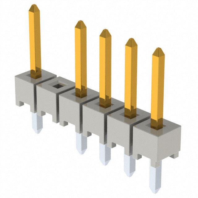 HTSW-106-07-FM-S-005 by Samtec Inc. - CONNECTOR HEADER VERT 6POS 2.54MM